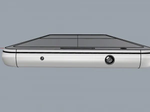 Google Pixel 3a белый 3D Модель