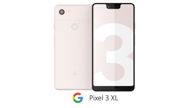 google pixel 3 xl not pink 3D Model .c4d .max .obj .3ds .fbx .stl .blend 