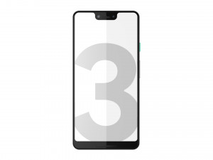google pixel 3 xl white 3D Модель