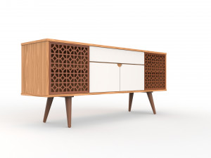 rack buffet orion cinamomo Model 3D