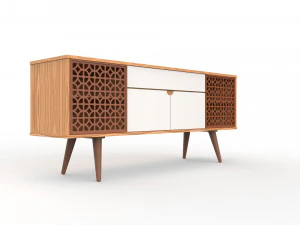 rack buffet orion cinamomo 3D Model