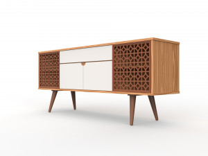 rack buffet orion cinamomo Model 3D