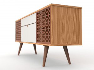 rack buffet orion cinamomo Model 3D