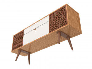 rack buffet orion cinamomo Model 3D