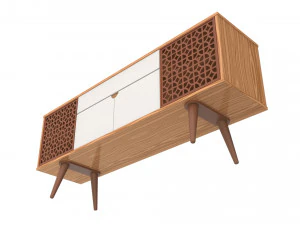 rack buffet orion cinamomo 3D Model