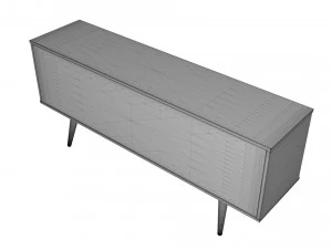 rack buffet orion cinamomo 3D Model