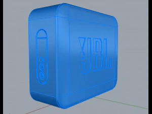 jbl go2 3D Model