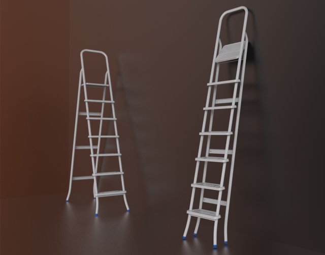paraboni ladder 3D मॉडल .c4d .max .obj .3ds .fbx .stl .blend 