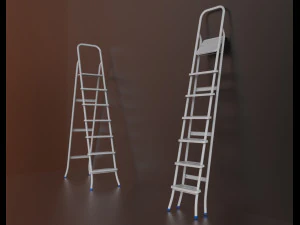 escada paraboni Modelo 3D