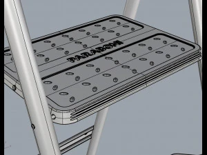 лестница парабони 3D Модель