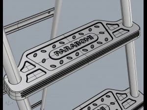 лестница парабони 3D Модель