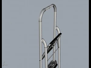 лестница парабони 3D Модель