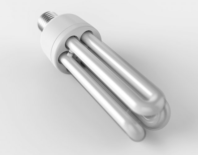 fluorescent lamp 3D मॉडल .c4d .max .obj .3ds .fbx .stl .blend 