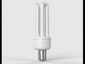 fluorescent lamp 3D मॉडल
