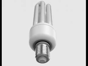 fluorescent lamp 3D मॉडल