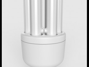 fluorescent lamp 3D मॉडल
