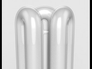 fluorescent lamp 3D मॉडल