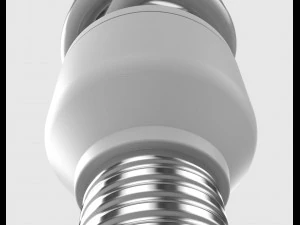 lampada fluorescente compatta Modello 3D
