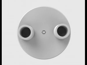 lampada fluorescente compatta Modello 3D