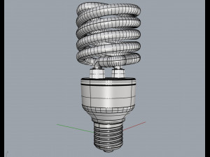 fluorescent compact lamp Modelo 3D