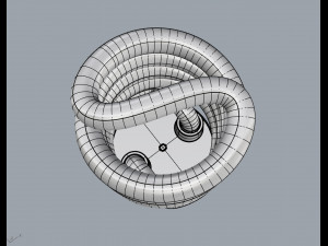 fluorescent compact lamp Modelo 3D