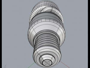 fluorescent compact lamp Modelo 3D