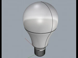 l&acirc;mpada conduzida Modelo 3D