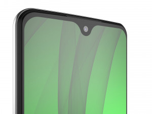 motorola moto g7 white Modelo 3D