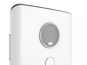 motorola moto g7 white Modelo 3D