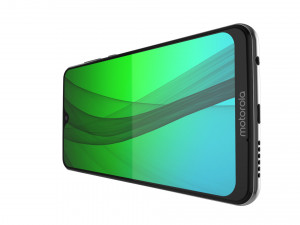 motorola moto g7 white Modelo 3D