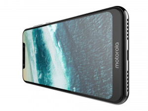 motorola one black Model 3D