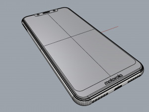 motorola one black Model 3D
