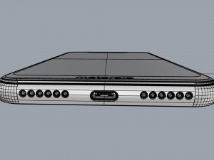 motorola one black Model 3D