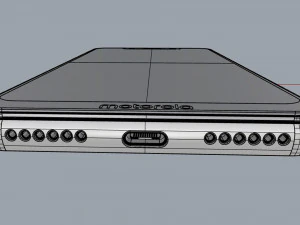 motorola one black 3D Model