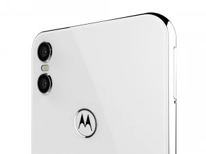 motorola one white 3D Model