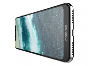 motorola one white 3D Model