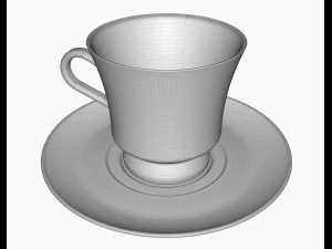 머그 02 3D 모델