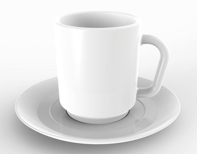 mug 03 Model 3D .c4d .max .obj .3ds .fbx .stl .blend 