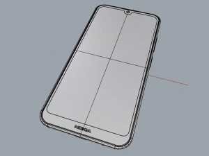 nokia 2 2 steel 3D Model