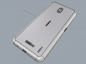 nokia 2 2 steel 3D Model