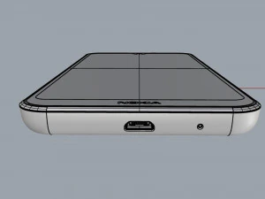 nokia 2 2 tungsten black 3D Model