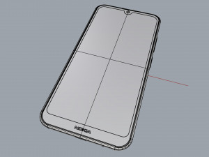 nokia 2 2 tungsten black Model 3D