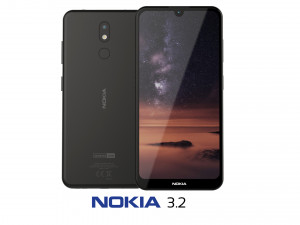 nokia 3 2 black 3Dモデル