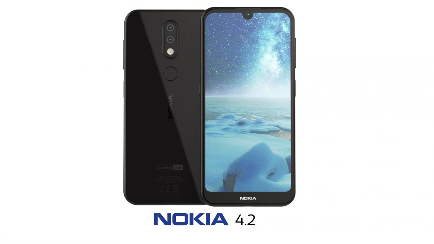 nokia 4 2 black 3D Model .c4d .max .obj .3ds .fbx .stl .blend 
