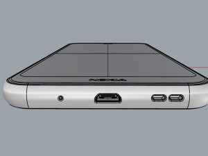 nokia 4 2 black 3D Model