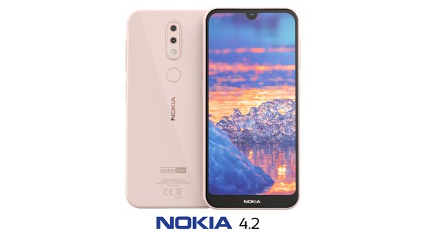 nokia 4 2 pink sand Modello 3D .c4d .max .obj .3ds .fbx .stl .blend 