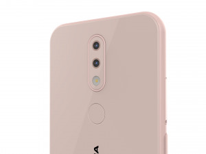 nokia 4 2 pink sand Modello 3D