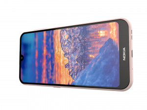 nokia 4 2 pink sand Modello 3D