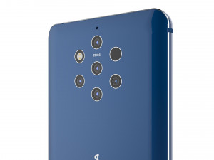 nokia 9 pureview 3Dモデル