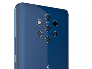 nokia 9 pureview 3Dモデル